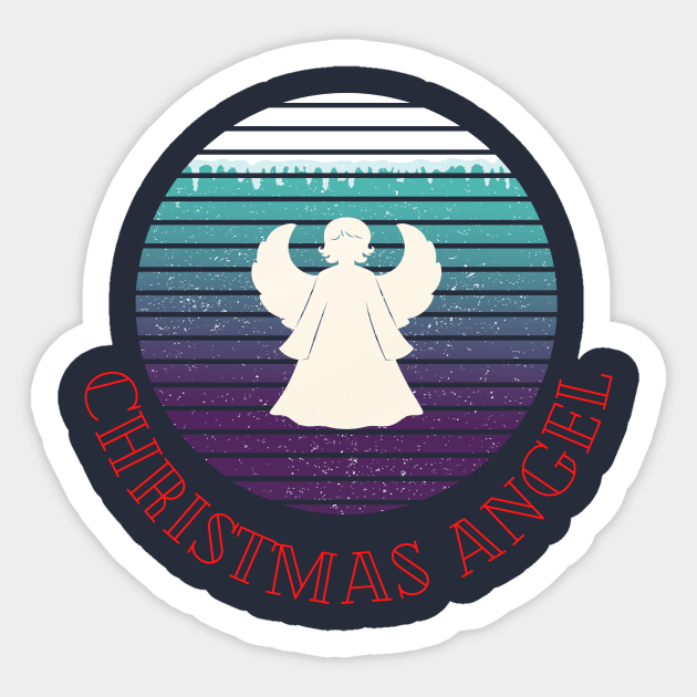 Christmas Angel Sticker by PersianFMts